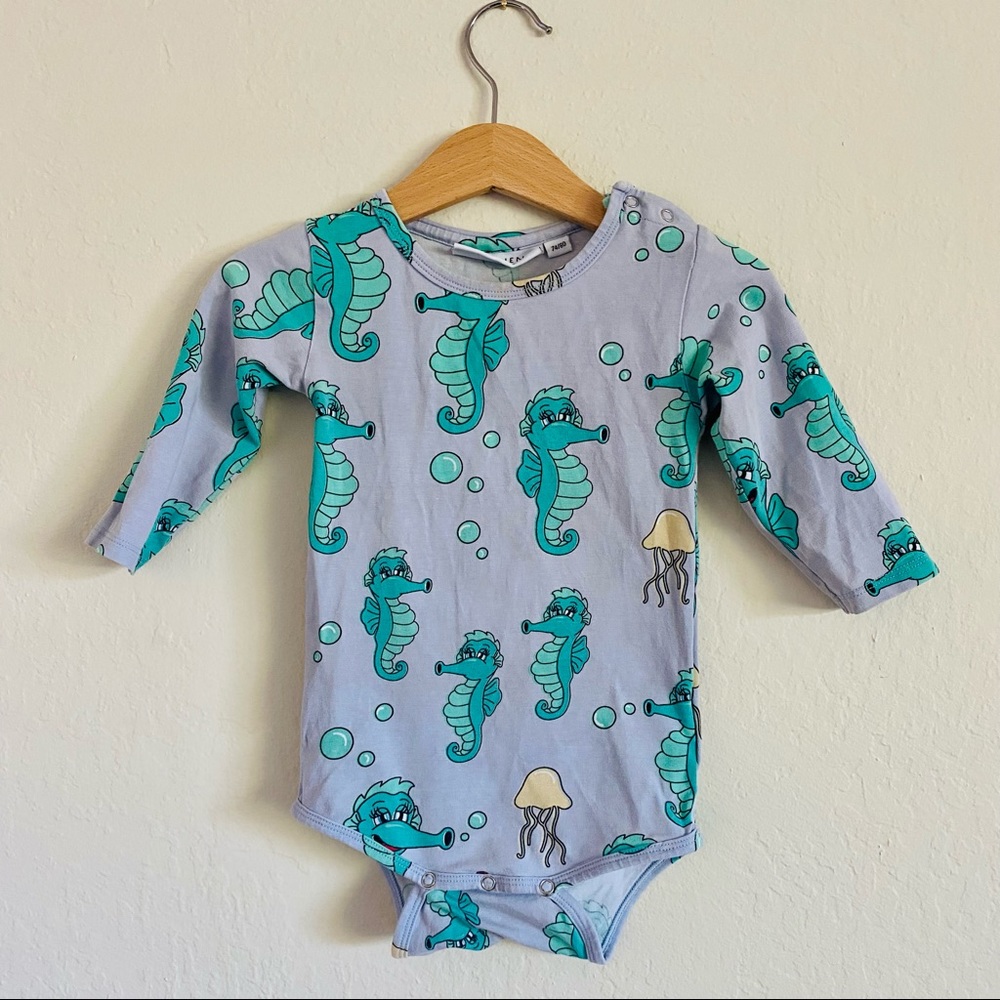 Tao and Friends Blue Sea Horse Body Suit